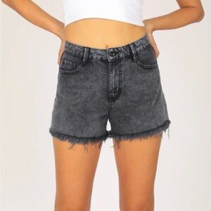 Rewash Charcoal Jean Shorts